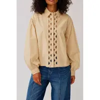 Alchemist Blouse Eva Sand Taglia: 40 | Maglie a manica lunga Outlet | Donna | Marrone