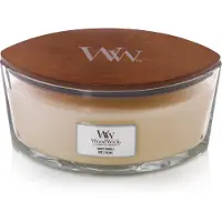 Woodwick White Honey 453,6 g — Candela Profumata