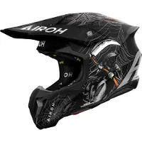 Airoh Twist 3 Arcade Casco Cross unisex nero, taglia XL