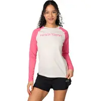 Kari Traa Women's Ella L/S Maglia funzionale Donna (S, bianco/fuchsia)
