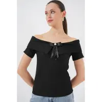 Big Dart Camicia da donna 'Blusen' nero