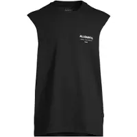 AllSaints Maglietta 'UNDERGROUND' nero / bianco