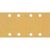 Bosch Professional Expert C470 8p G120 Carta Abrasiva Eccentrica Con Velcro 93x186 Mm 50 Unità
