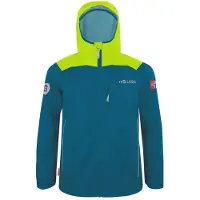 TROLLKIDS Kids Bergen Jacket Giacca antipioggia Bambini (122, blu)