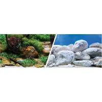 Aqua Marina Marina 3D giardino acquatico/pietre ??47,5 cm x 7,6 m