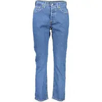 Levi's Jeans '501 CROP' blu denim