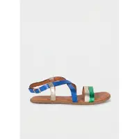 DWRS label Hawaii Dk. Blue / Green Taglia: 41 | Infradito Outlet | Donna | Blu