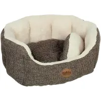 Nobby Cuccia per cani ovale Alba marrone, dimensioni: 86 x 70 x 24 cm