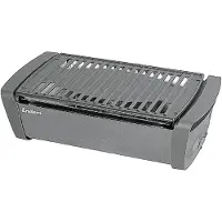 Enders barbecue a basso fumo / barbecue da tavolo Aurora Mirror nero 37x25cm