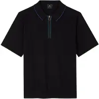 Paul Smith Mens Sweater Ss Polo Shirt Black Taglia: S | Polo Outlet | Uomo | Nero