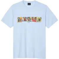 Paul Smith Mens Reg Fit Ss T Shirt Zebras Light Blue Taglia: S | T-shirt stampate Outlet | Uomo | Blu
