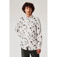 Paul Smith Mens Ls Regular Fit Shirt Off White Taglia: L | Camicie Casual Outlet | Uomo | Bianco