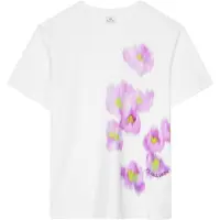 Paul Smith Womens Flower T-shirt White Taglia: XS | Maglie Sportivi Outlet | Donna | Bianco
