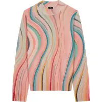 Paul Smith Womens Knitted Sweater Turtle Neck Multi Coloured Taglia: XS | Maglioni a maglia Outlet | Donna
