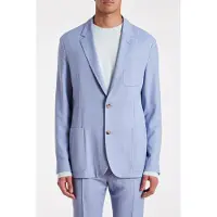 Paul Smith Mens 2 Btn Patch Pocket Jacket Blue Taglia: 50 | Blazers Outlet | Uomo | Blu