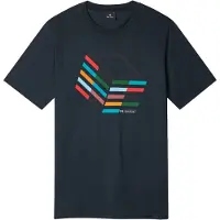 Paul Smith Mens Reg Fit T Shirt Cube Very Dark Navy Taglia: L | T-shirt stampate Outlet | Uomo | Blu
