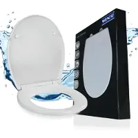 Wenko WC SEAT VORNO Sedile per WC con chiusura morbida Coperchio per WC Sedili per WC bianco Duroplast