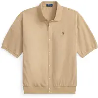 Ralph Lauren per uomo. 710B18514002 Camicia Sport beige (M), Casual, Cotone, Manica corta