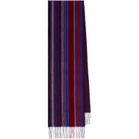 Paul Smith Men Scarf Ps Trent Strp Burgundy/ Borde Taglia: OS | Sciarpe Outlet | Uomo | Marrone