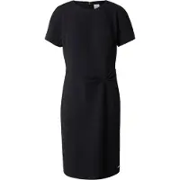 Calvin Klein Scuba Crepe Short Sleeve Knee-length Dress Black Taglia: S | Abiti Midi Outlet | Donna | Nero