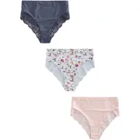 Next Slip navy / blu pastello / verde / rosa