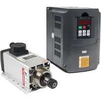 OEM Motore mandrino, potenza 3,5 kW, raffreddato ad aria, AGGIUNGERE VFD, 220 V-b