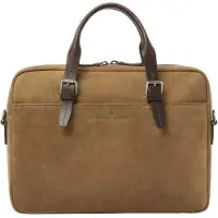 Castelijn & beerens Veneto Cartella Protezione RFID Vera Pelle 41 cm Vano porta PC marrone
