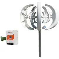 OEM Turbina eolica, alta efficienza, funzionamento a basse velocità del vento, controller ibrido, 1, 2000W, 24V
