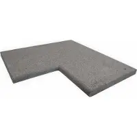 Trend-Pool Bordo piscina naturale Trend pietra angolare 55 x 55 x 3 cm | G 684