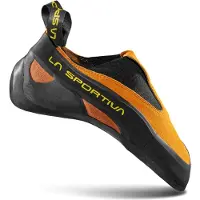 La Sportiva Cobra Scarpette da arrampicata (38,5, nero/marrone)