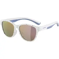 Alpina Kid's Flexxy Cool II Mirror S3 Occhiali da sole bianco