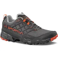 La Sportiva - Scarpe escursionismo - Akyra II Carbon/Cherry Tomato per Uomo - Taglia 42 - Nero
