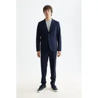 Scotch & Soda Core - Unconstructed Peak Lapel Cool-wool Blazer Night Taglia: XL | Blazers Outlet | Uomo | Nero