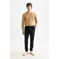 Scotch & Soda Core - Irving - Cool-wool Blend Chino Black Taglia: W30L34 | Pantaloni chino Outlet | Uomo | Nero
