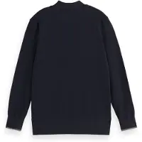 Scotch & Soda Boy Regular-fit Mock Neck Pullover Anthracite Taglia: 8 | Maglioni Outlet | Unisex
