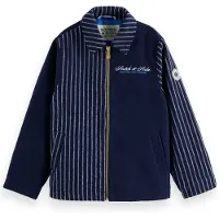 Scotch & Soda Boy In-between Coach Zip Jacket Navy Taglia: 10 | Giacche Outlet | Unisex | Blu