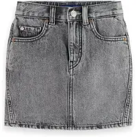 Scotch & Soda Girl Washed Black Denim Mini Skirt — Black Spark Black Spark Taglia: 6 | Gonne Outlet | Unisex | Nero