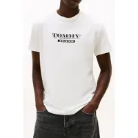 Tommy Hilfiger Regular Bills Font T-shirt Ecru Taglia: M | Magliette basic Outlet | Uomo | Marrone