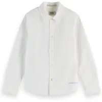 Scotch & Soda Boy Classic Dressed Shirt Star White Taglia: 4 | Camicie Outlet | Unisex | Bianco