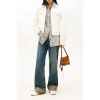 Tommy Hilfiger Ovs Wool Zip Jacket Ancient White Taglia: L | Giacche corte Outlet | Donna | Bianco