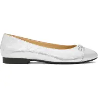 Michael Kors Rebecca Flex Ballet Silver Taglia: 40.5 | Ballerine Outlet | Donna | Grigio