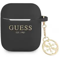 GUESS Custodia Per Airpods 4g Charm Silicone Airpods 1/2
