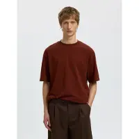 Selected T-shirt Uomini Rosso XXL