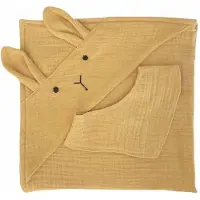 Wookids Set Asciugamano E Bandana Coniglio