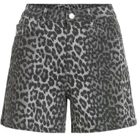 Vila Vichia Vita Media Shorts In Denim