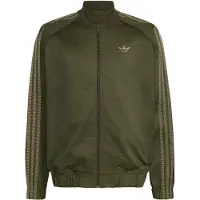 Adidas Originals Giacca di mezza stagione 'Sst Adicolor Classics' cachi / verde scuro