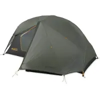 Nemo - Tenda di cicloturismo ultraleggera a 2 posti - Dragonfly OSMO Bikepack 2P in Pelle - Grigio