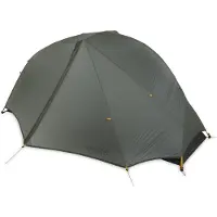 Nemo - Tenda di cicloturismo ultraleggera a 1 posto - Dragonfly OSMO Bikepack 1P in Pelle - Grigio