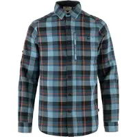 Fjällräven Fjällglim Shirt Camicia Uomo (S, blu)