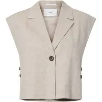 Y.A.S Gilet da completo 'YASUsuma' sabbia